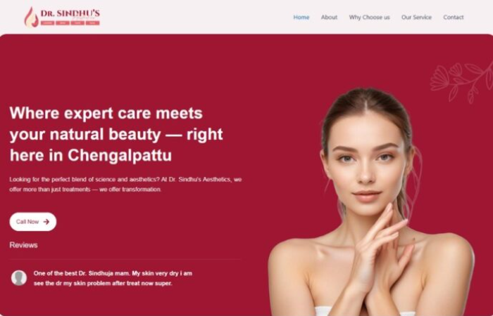Dr. Sindhu’s Aesthetics SEO Case Study