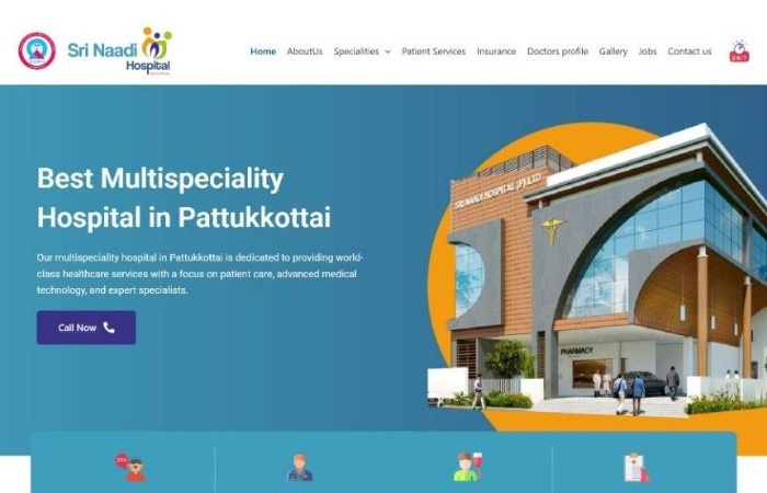 Sri Naadi Hospital SEO Case Study