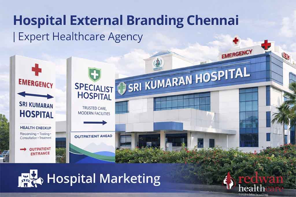 Hospital External Branding in Chennai: How to Choose the Right Agency for Your Healthcare Facility