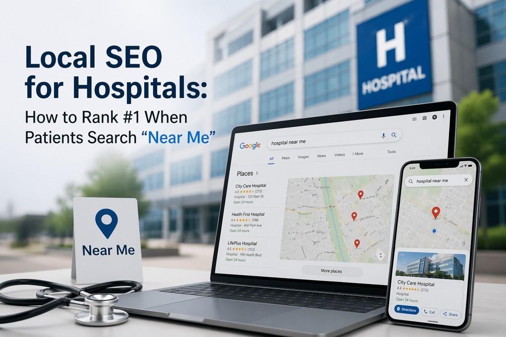 Local SEO for Hospitals: How to Rank #1 When Patients Search “Near Me”