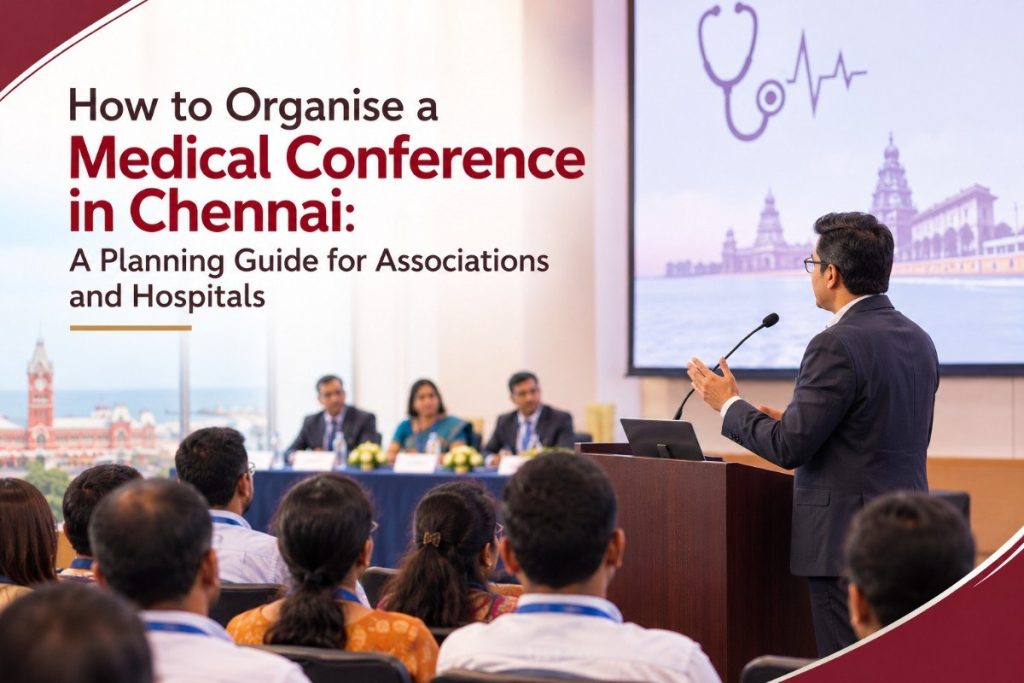How to Organise a Medical Conference in Chennai: A Planning Guide for Associations and Hospitals